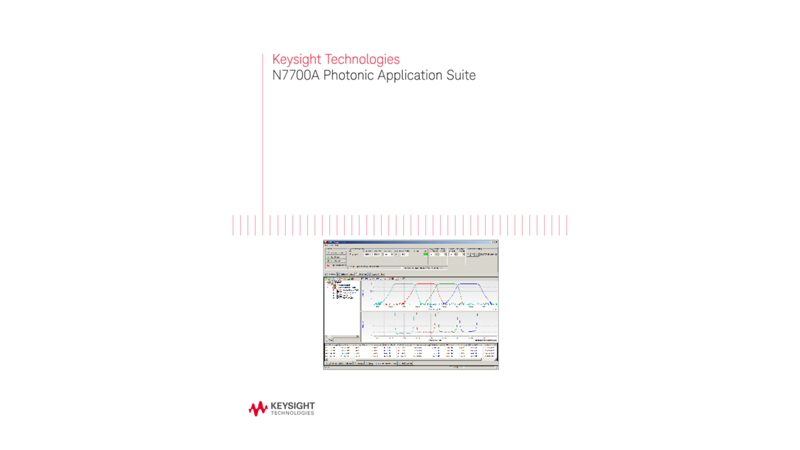 N7700A Photonic Application Suite